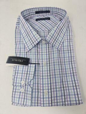 Damon Dri-Tech Mens Long Sleeve Dress Shirt 18 32/33